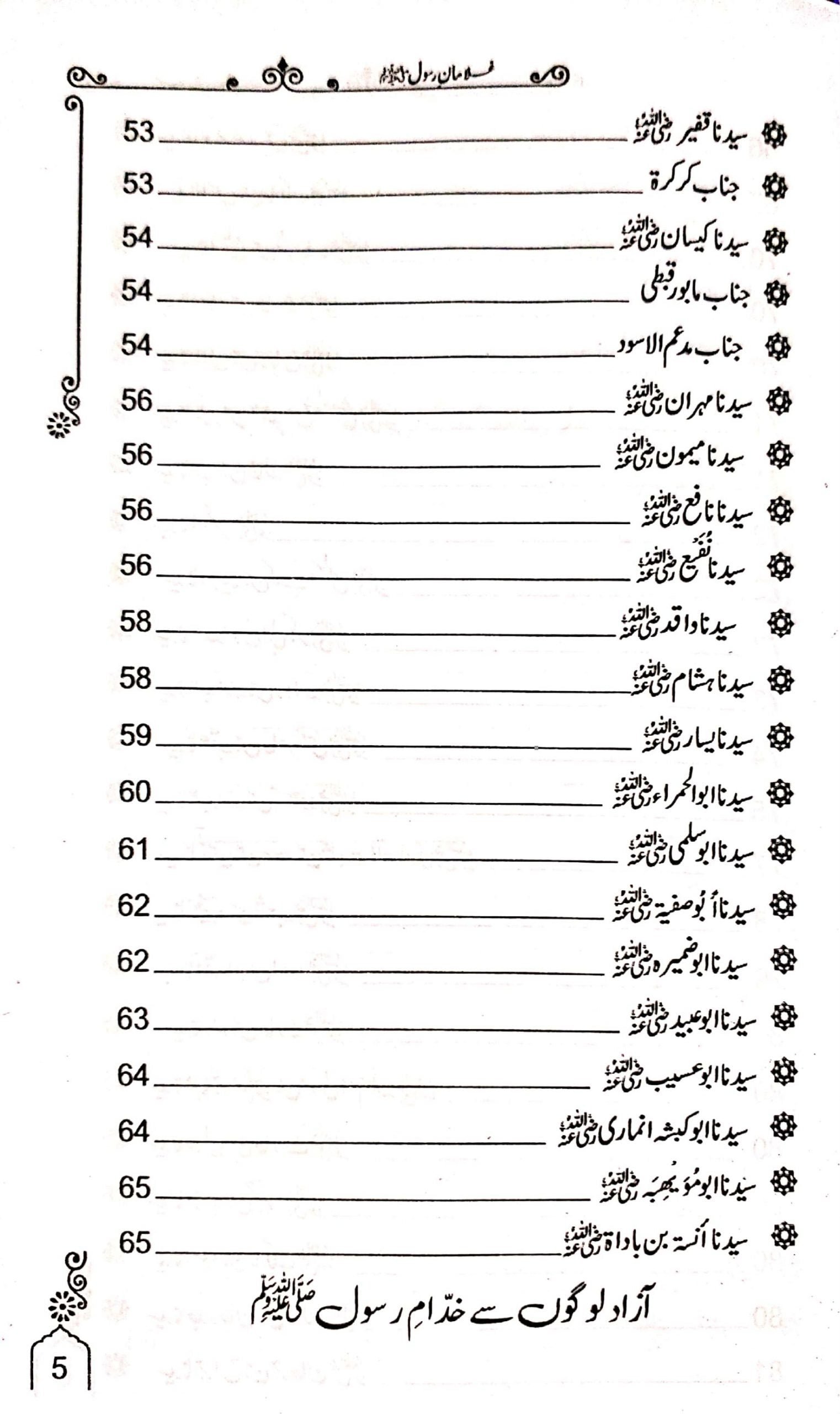 Ghulaman e Rasoolغلامان رسول
