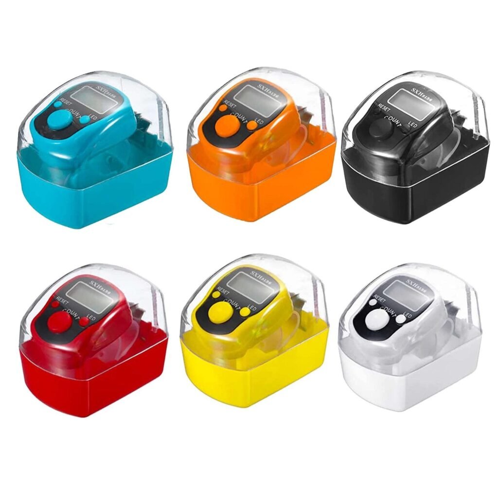 LED  Tasbeeh (Finger Counter)  With Box ڈیجیٹل تسبیح (فنگر کاؤنٹر) بمعہ باکس