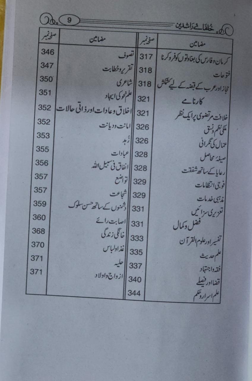 Khulfa e Rashdeen (Simple Edition) خلفائے راشدیں (لوکل کاغذ)
