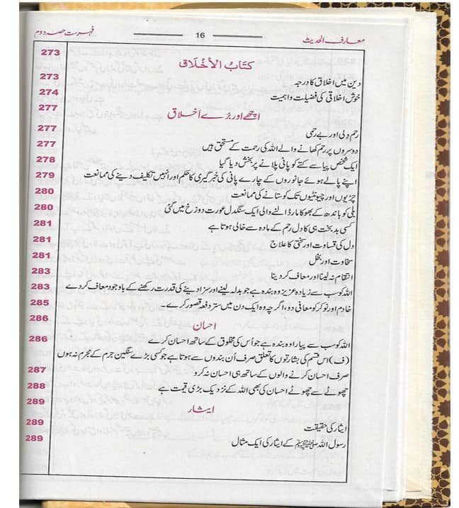Muarif Ul Hadith 4 Vol Set
معارف الحدیث 4 جلدیں