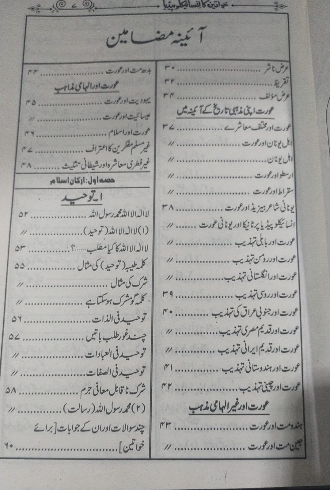 Khawateen Ka Encyclopediaخواتین کا انسائیکلو پیڈیا