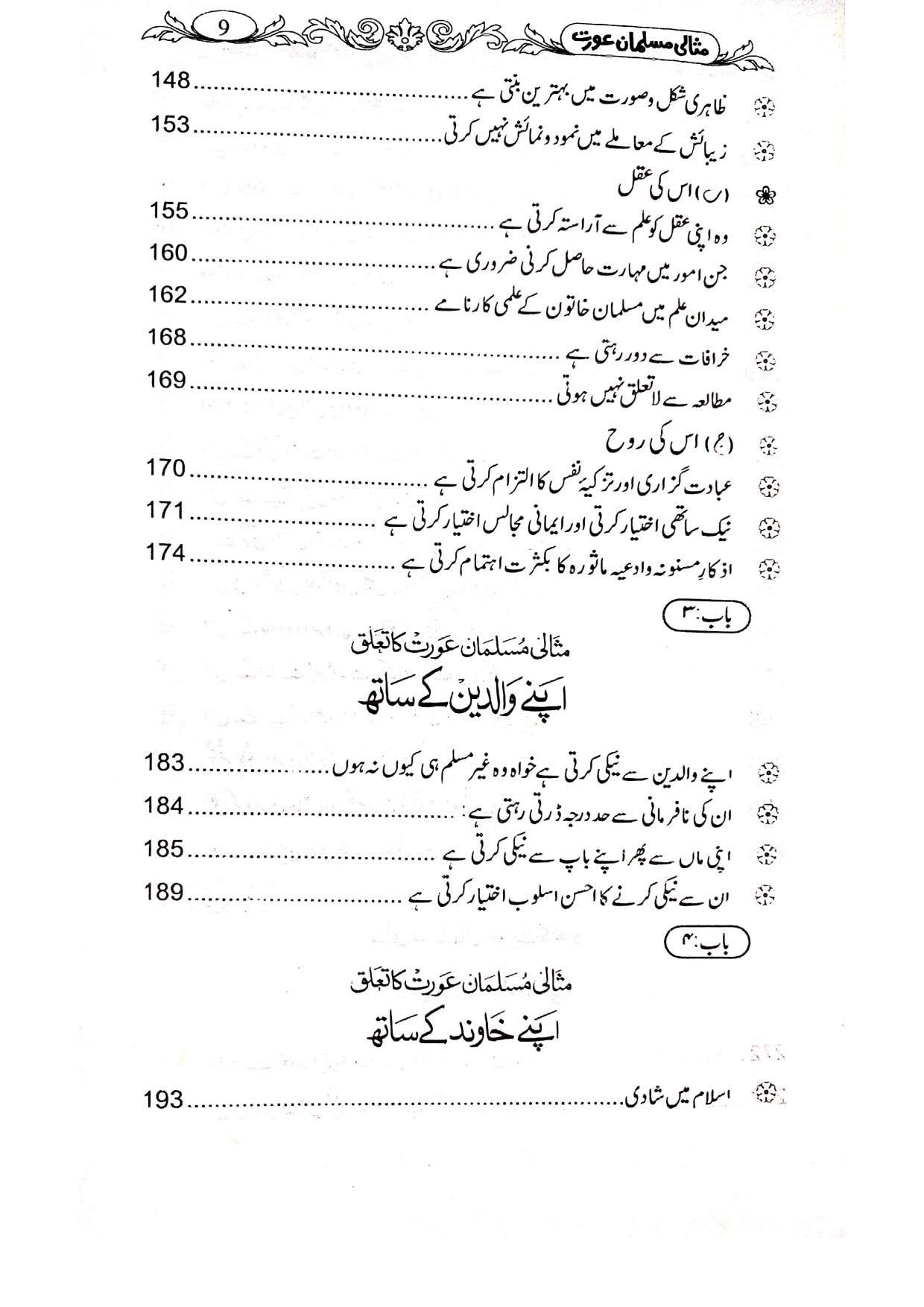 Misali Musalman Auratمثالی مسلمان عورت