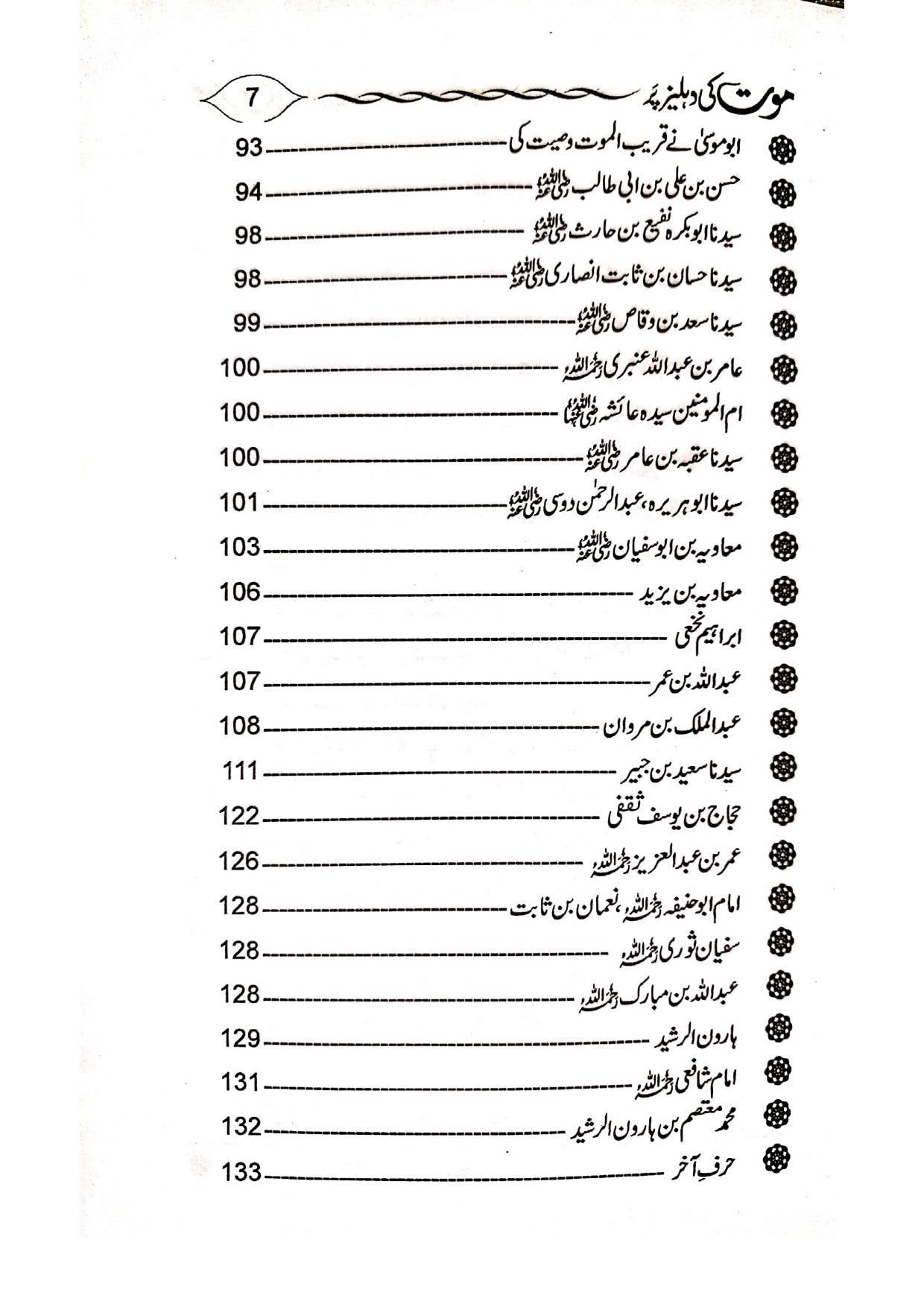 Mot ki Dehleez Parموت کی دہلیز پر