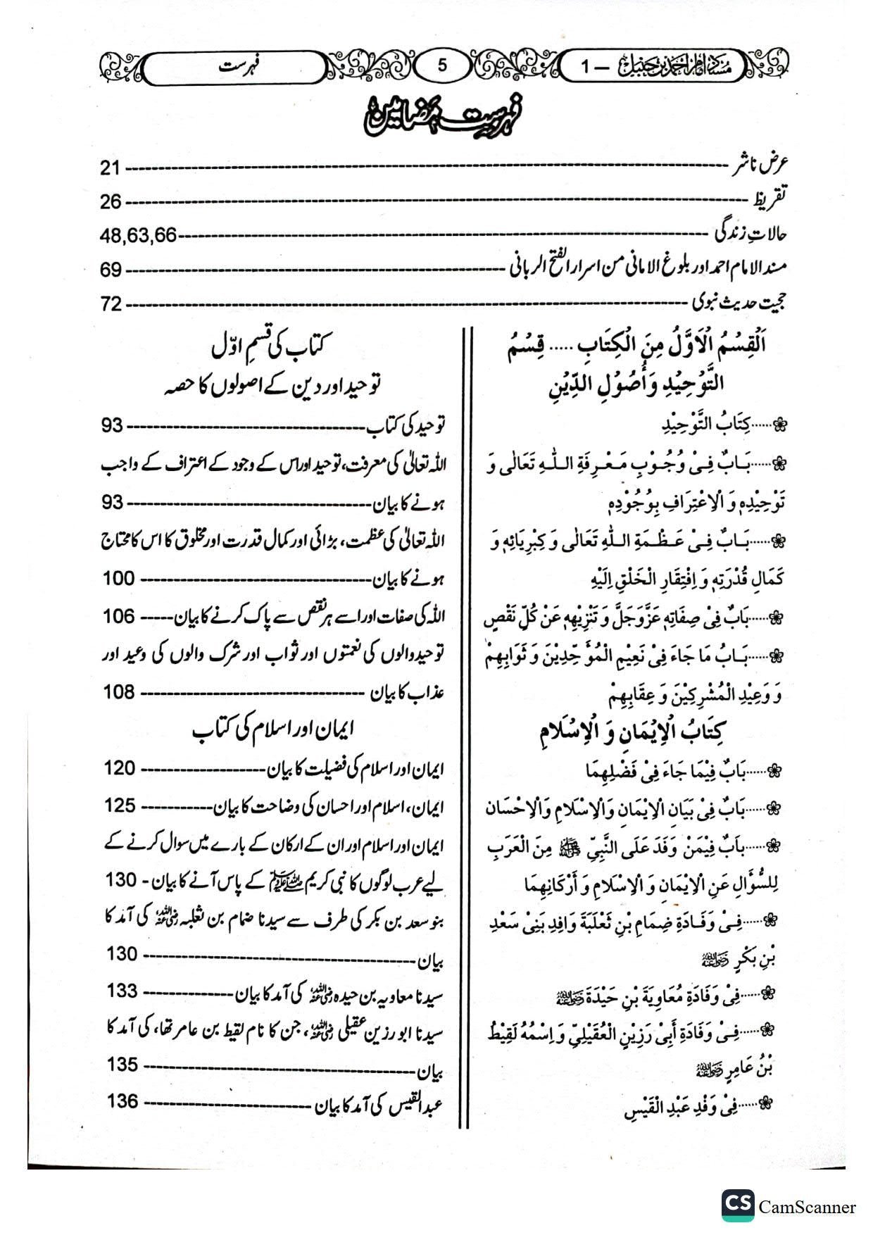 Musnad Ahmad ibn Hanbal(Classic Edition)(12 جلد)(اعلیٰ)مسند امام احمد ابن حنبل