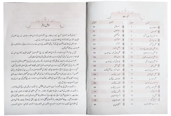 Qawaid al Sarf (Ibtidai)قوائد الصرف (ابتدائی)