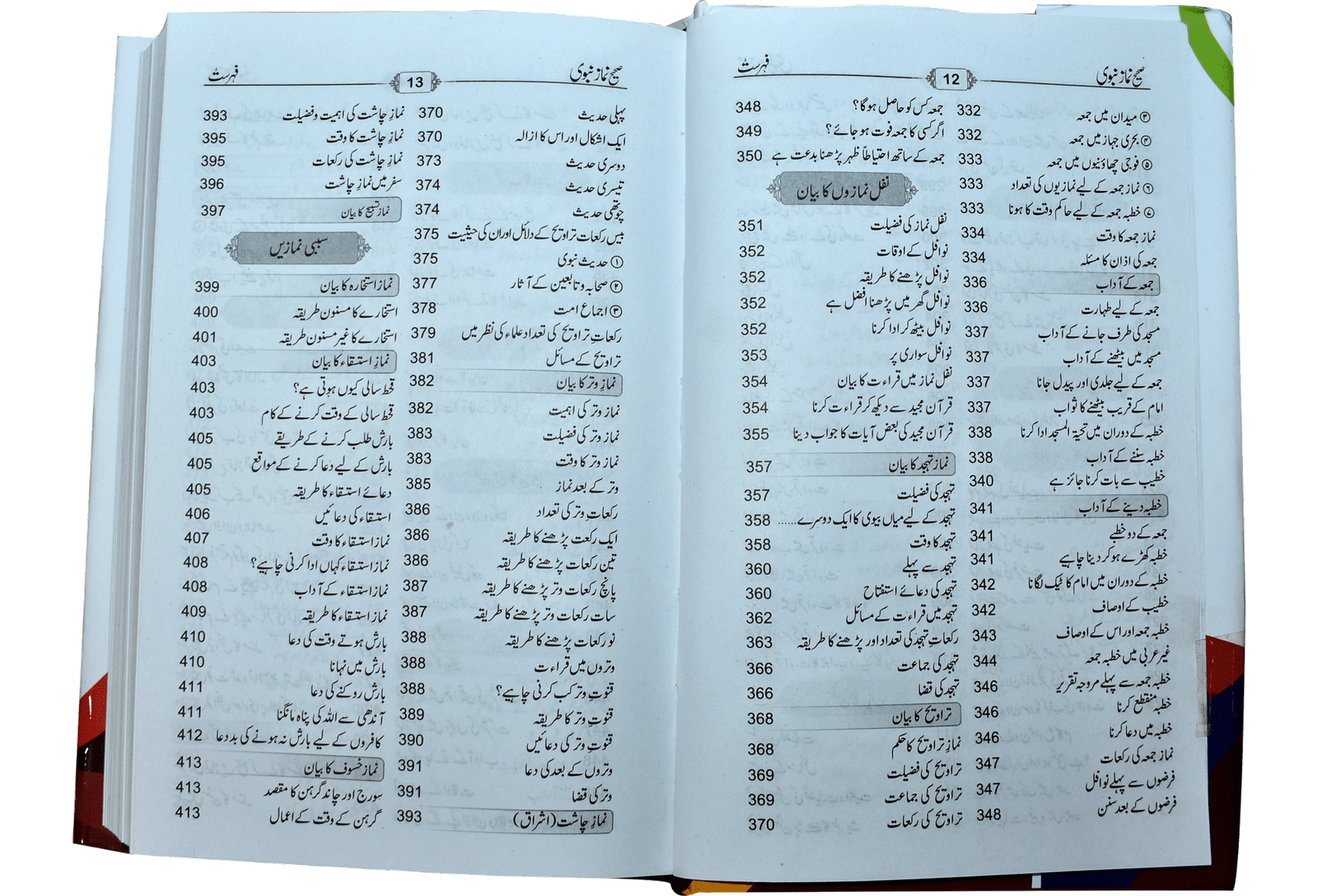 Sahi Namaz E Nabvi Small (Card Cover)(کارڈ کور)صحیح نمازِنبوی چھوٹا سائز
