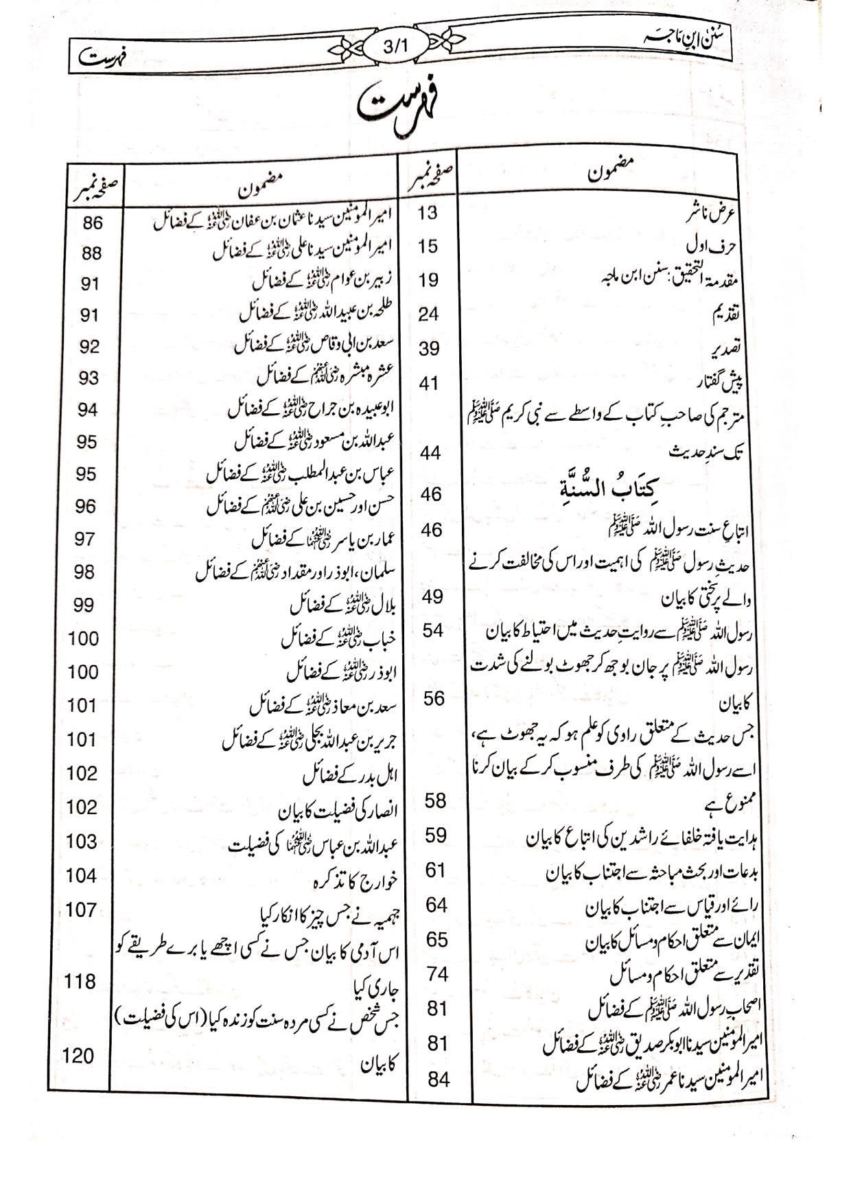 Sunan Ibn-e-Maja (Mutrajam 3 Vol Classic Edition) سنن ابن ماجہ(مترجم 3 جلد اعلیٰ)